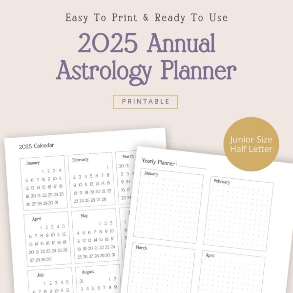 2025 Dated Planner-Printable