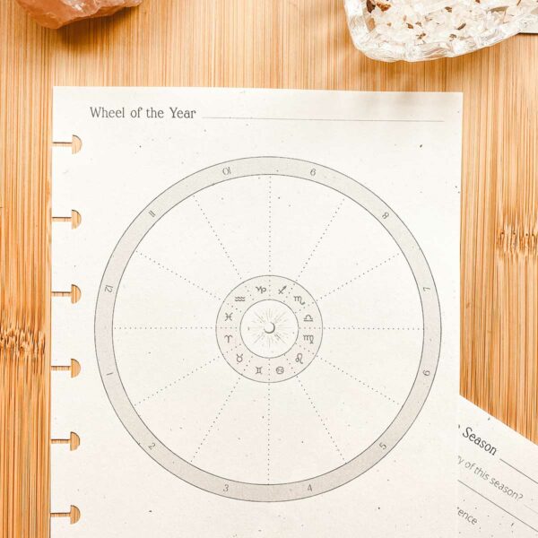 blank zodiac wheel