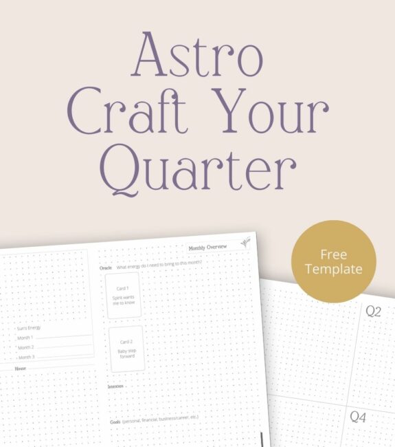 Moon & Craft Astro Craft Your Quarter Quarter Planner