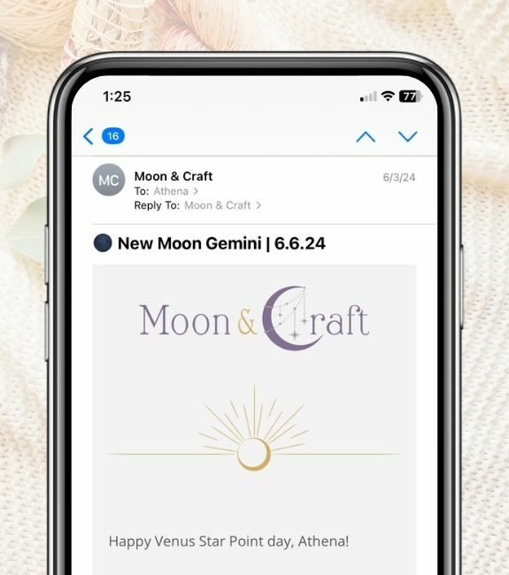 Moon Play Weekly Astrology Email Newsletter